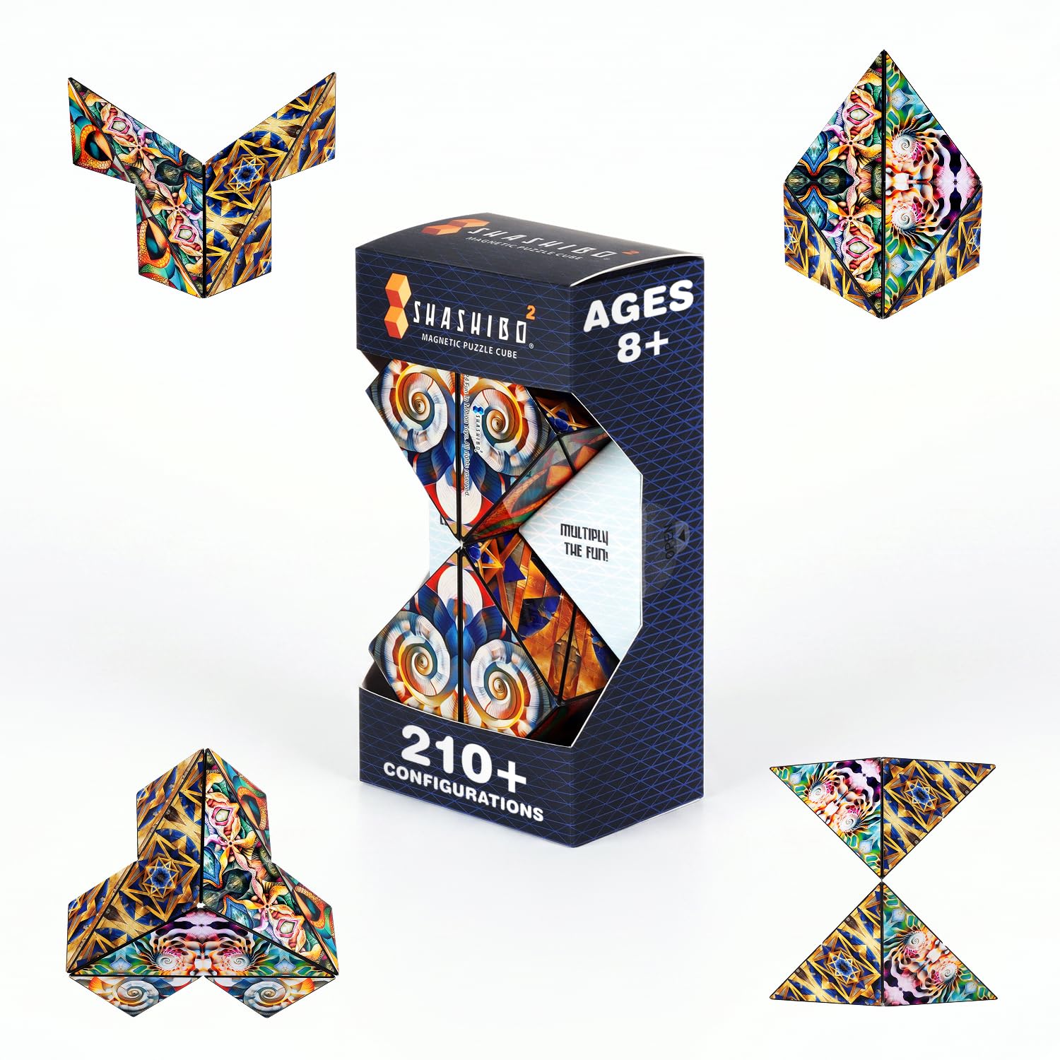 Amazon | Shashibo(シャシボウ) ICOSA XL 磁気パズルおもちゃ ストレス